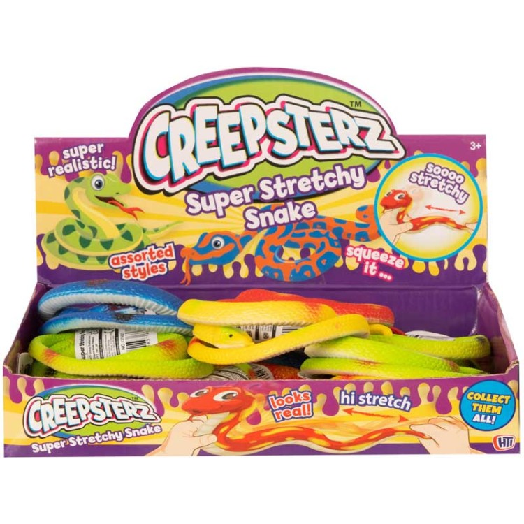 HTI 1376623 Super Stretchy Snake Asst