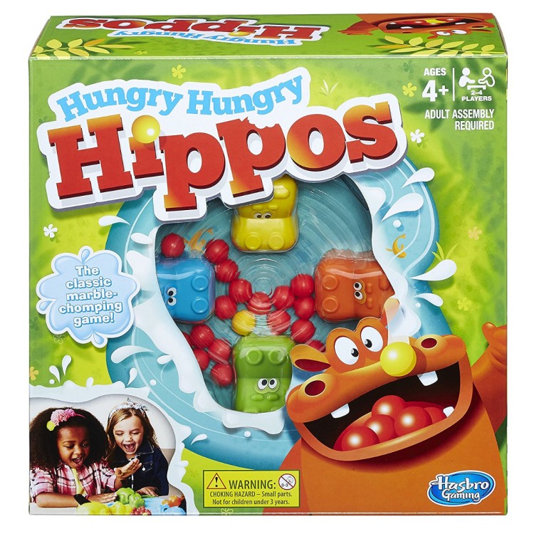 Hungry Hungry Hippos Game Hasbro 98936