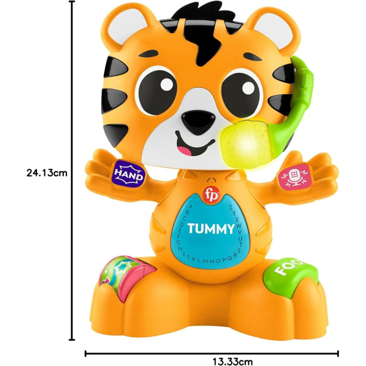 Mattel Fisher Price light and sound Bop n Groove Tiger  HYL24