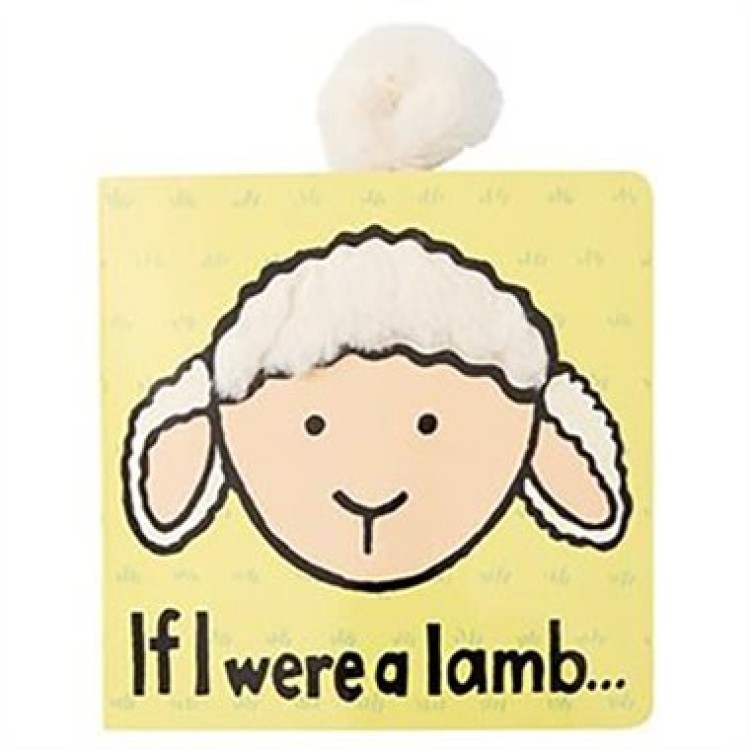 Jellycat If I Were A Lamb Book BB444LBN