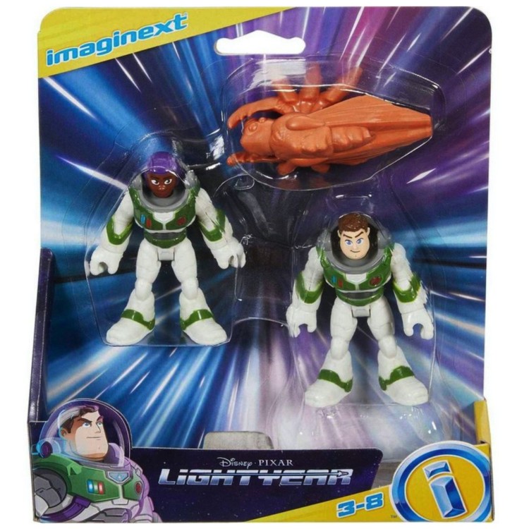 Mattel Imaginext Disney Pixar Lightyear - Buzz Lightyear & Alisha Hawthorne Set HGT30
