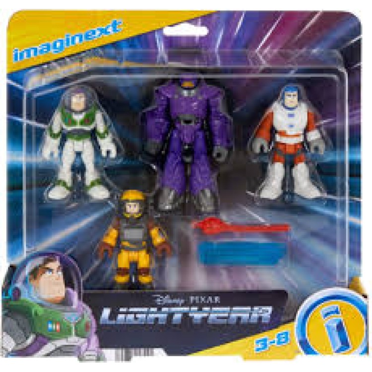Mattel Imaginext Disney Pixar Lightyear Figure 4 Pack