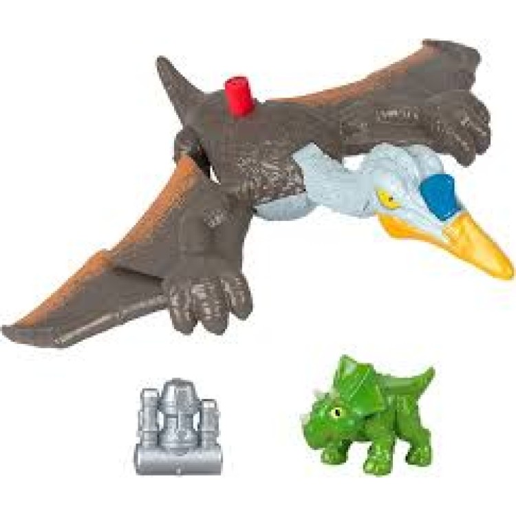 Mattel Imaginext Jurassic World Quetzalcoatlus / Indoraptor Feature Set ONE SUPPLIED