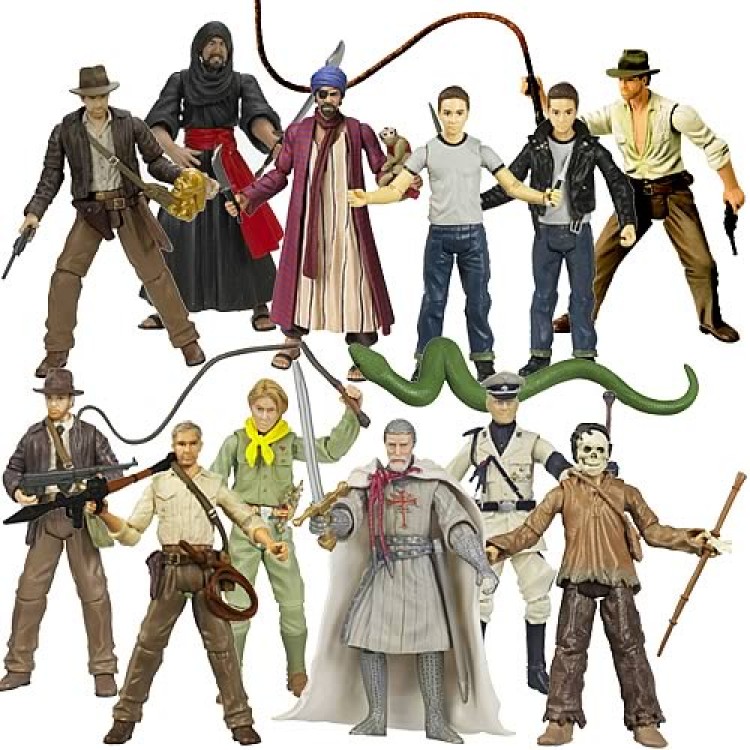 Indiana Jones Kingdom of the crystal skull 2008 Action Figures