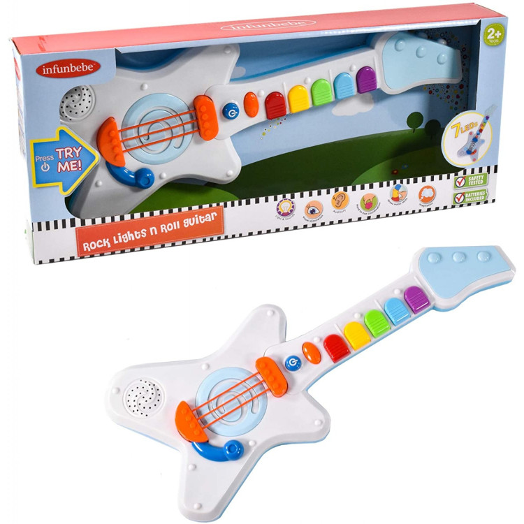 KTL infunbebe  ty2434 Rock N Roll Light Up Guitar 