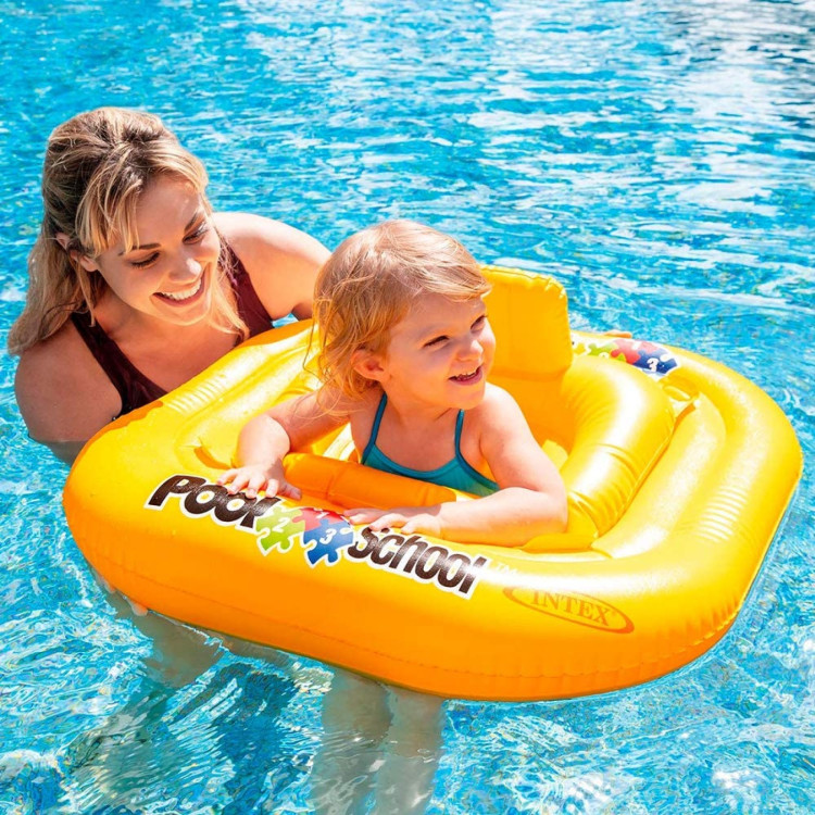 Intex Swim Safe Deluxe Baby Float Pool Seat Age 1+ 56587
