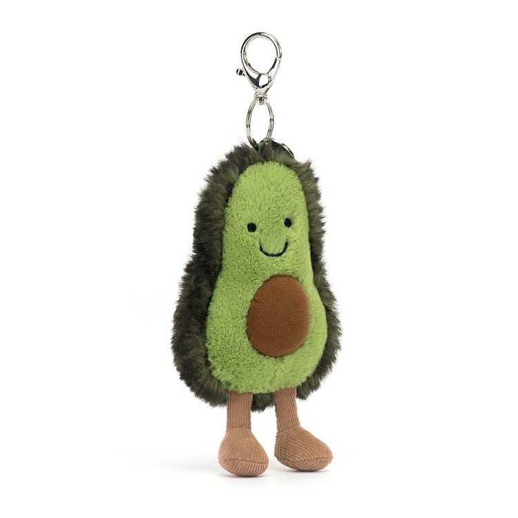 Jellycat Amuseable Avocado Bag Charm (2024) A4AVBC