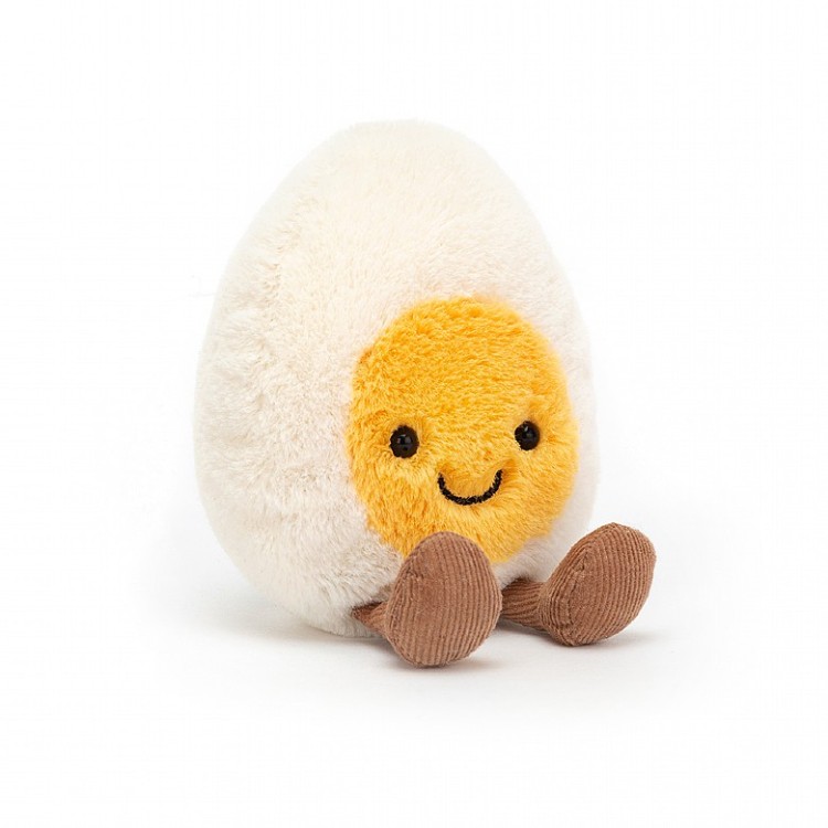Jellycat Amuseable Happy Boiled Egg Small H14 A6BEN