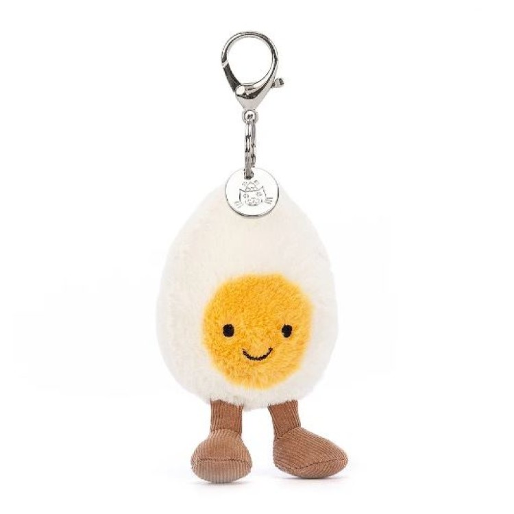 Jellycat Amuseable Happy Boiled Egg Bag Charm A4BEBC
