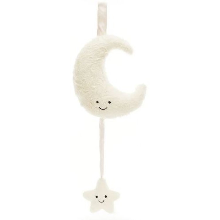 Jellycat Amuseable Moon Musical Pull MP4MOON