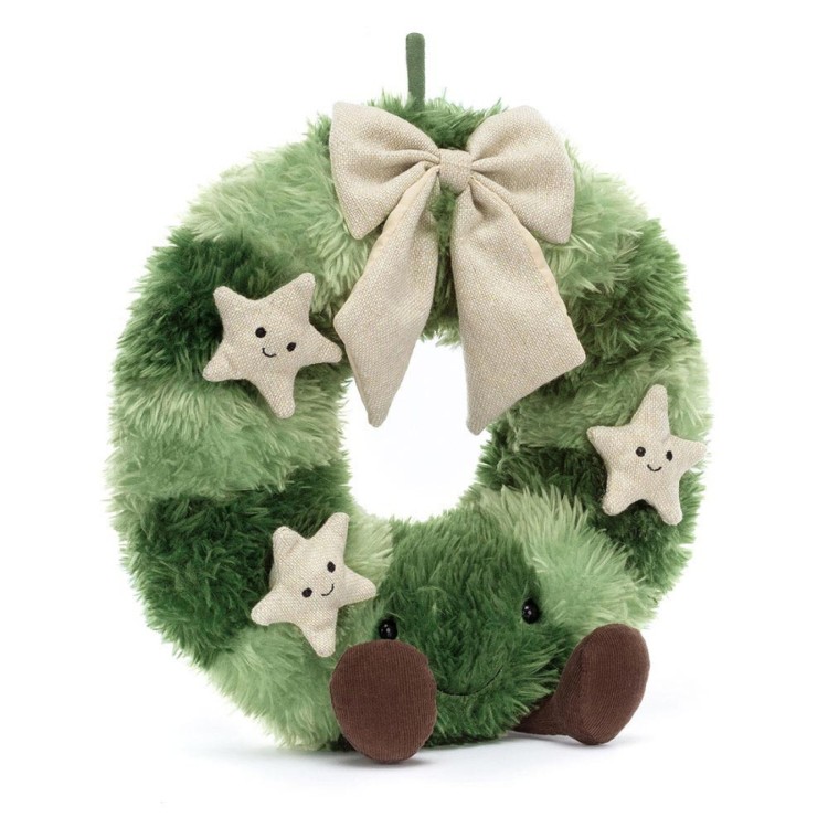 Jellycat Christmas Amuseable Nordic Spruce Wreath A2NSW