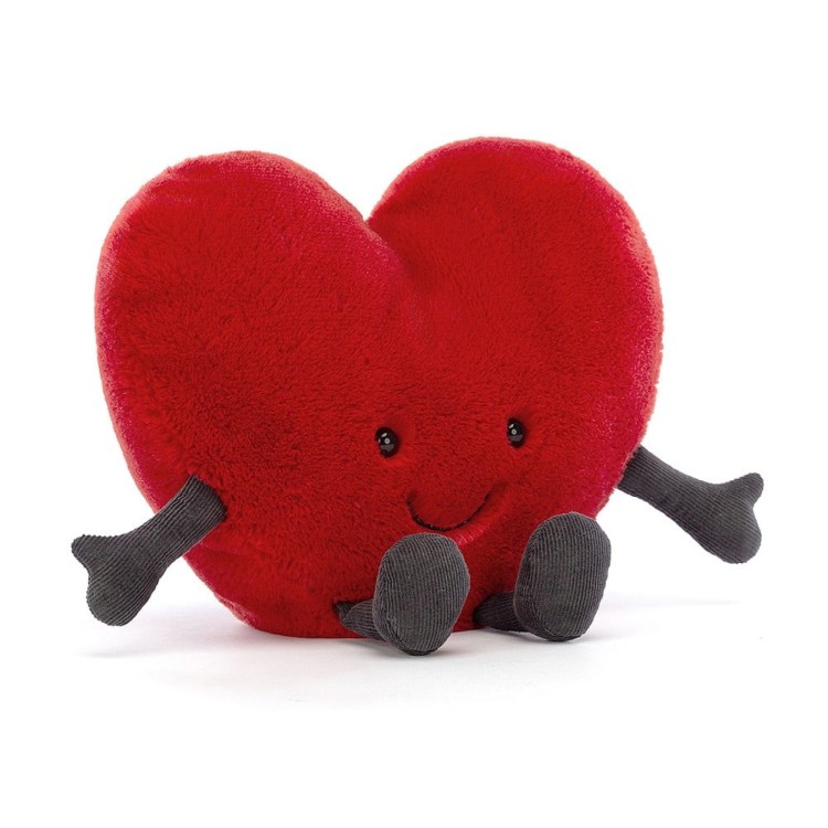 Jellycat Amuseable Red Heart Large With Arms! A3REDH (Valentine's 2024)
