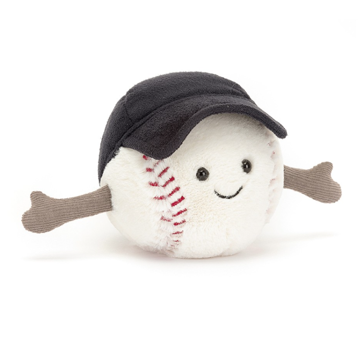 Jellycat Amuseable Sports Baseball AS6BS