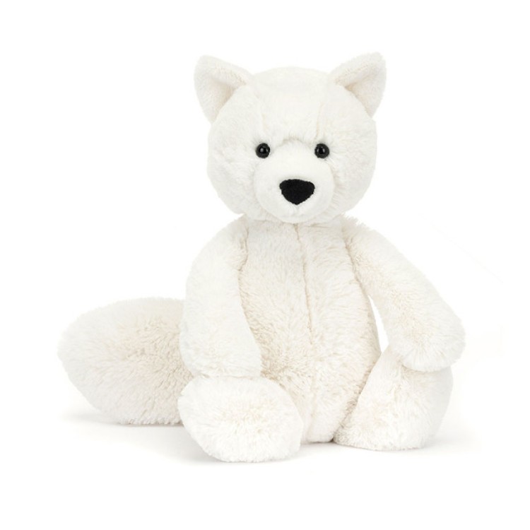 Jellycat Bashful Arctic Fox Original Medium BAS3AFX ArgosyToys