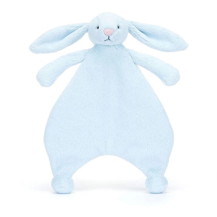 Jellycat Bashful Blue Bunny Comforter CMF4BB