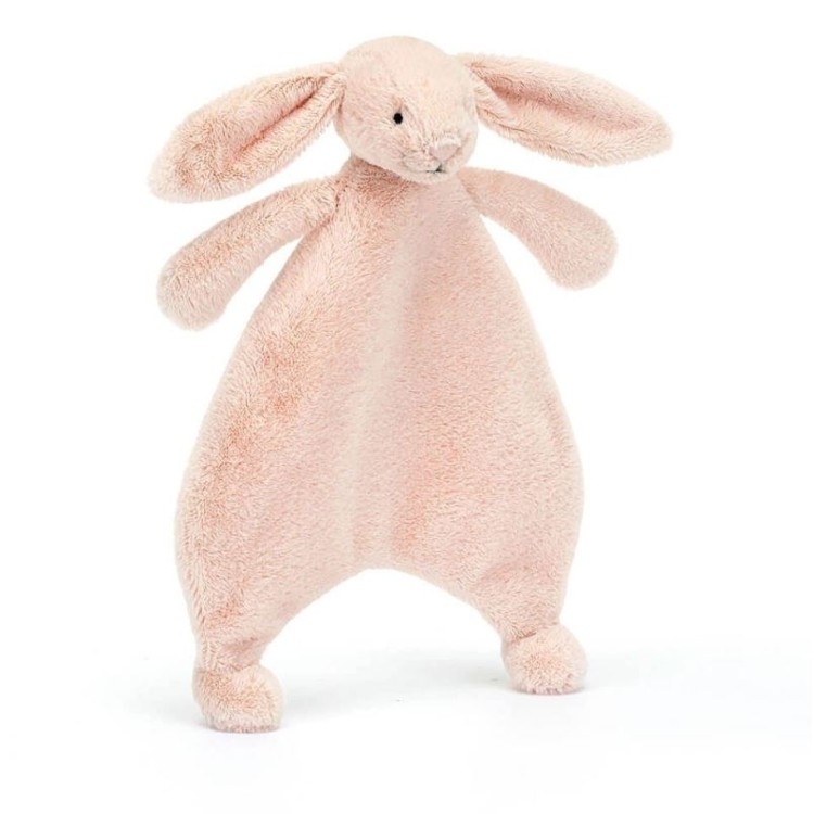 Jellycat Bashful Blush Bunny Comforter CMF4BLU