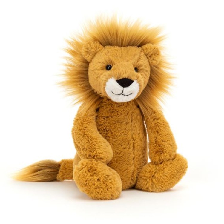 Jellycat Bashful Lion Medium (Original) BAS3LION One Per Customer