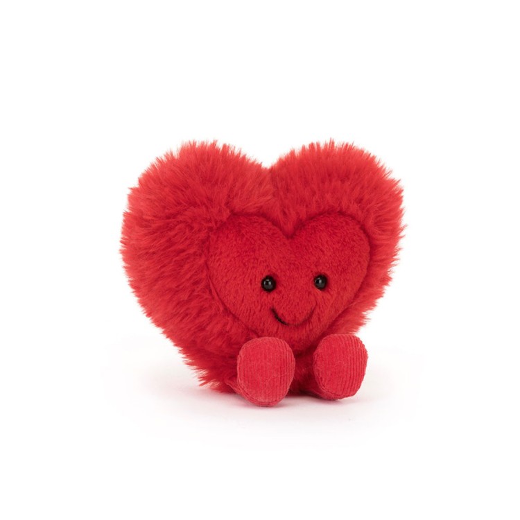 Jellycat Amuseables Beatie Heart Little A6REDFH (Valentine's 2025)