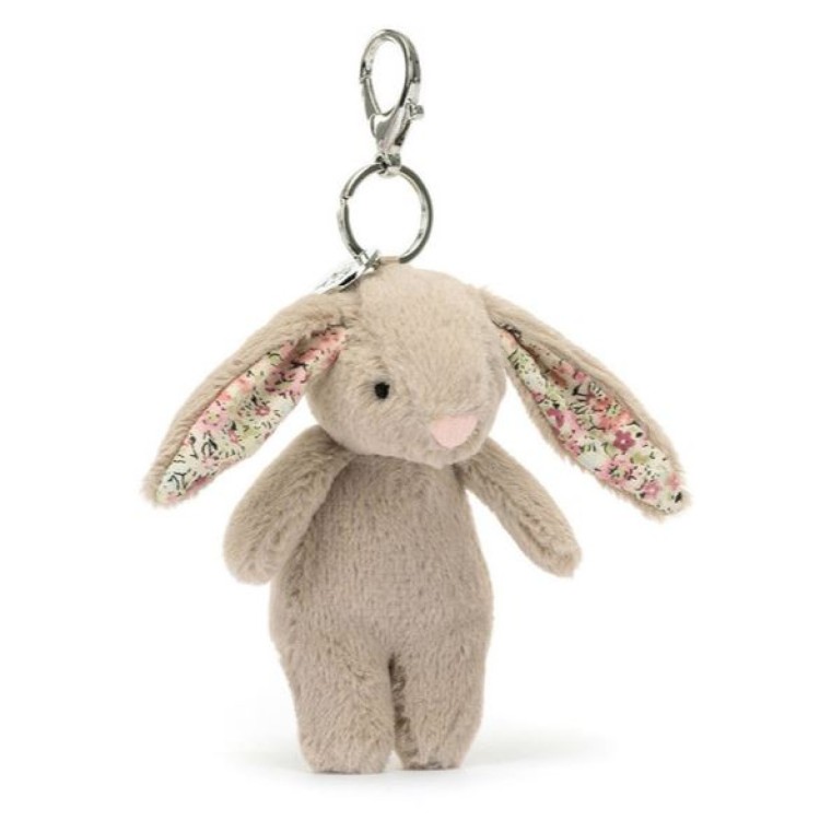 Jellycat Blossom Beige Bunny Bag Charm BL4LBBC