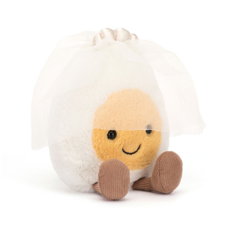Jellycat Amuseable Boiled Egg Bride A6BEBR In Store Only Limited to One Per Customer