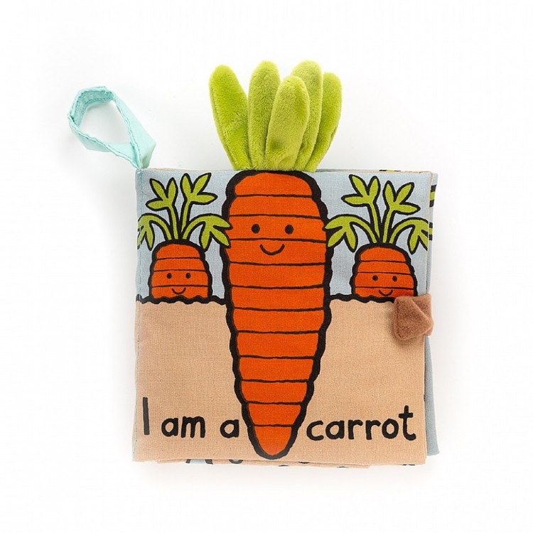 Jellycat Carrot Soft Book BK4C
