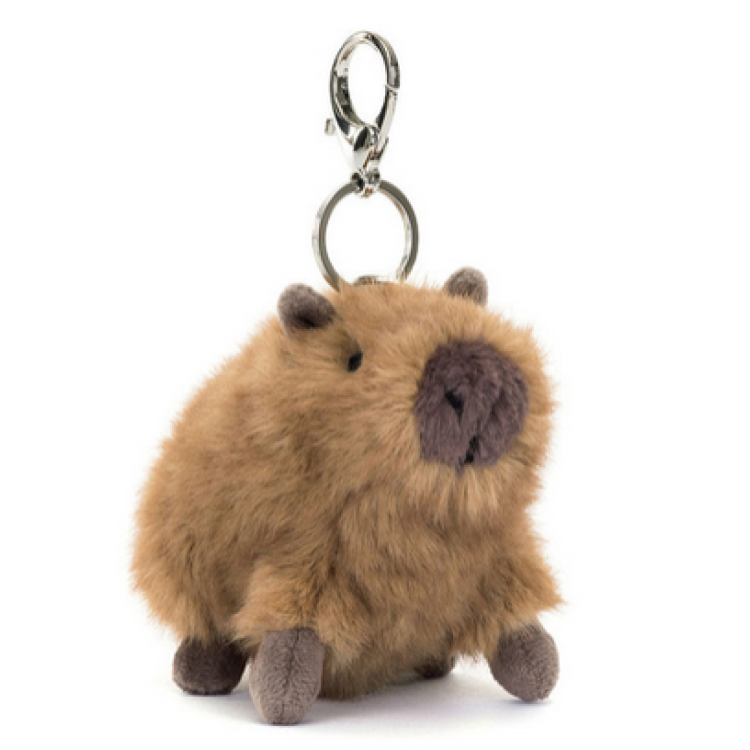 Jellycat Clyde Capybara Bag Charm CLY4CBC
