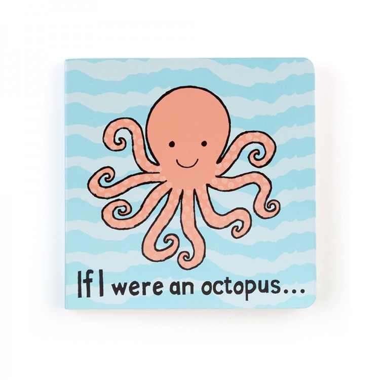 Jellycat If I Were An Octopus Board Book BB444OC