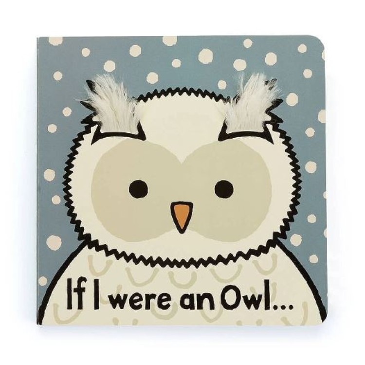 Jellycat If I Were an Owl Board Book (2023) BB444OWLN 