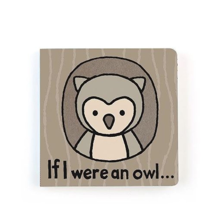 Jellycat If I Were An Owl Board Book BB444OWL