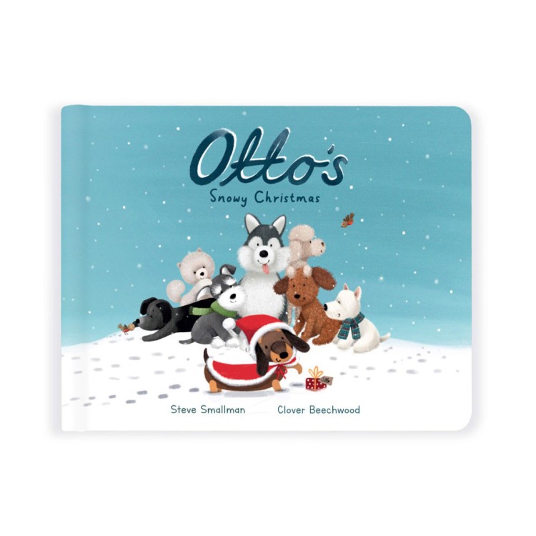 Jellycat Otto's Snowy Christmas Book BK4OSC