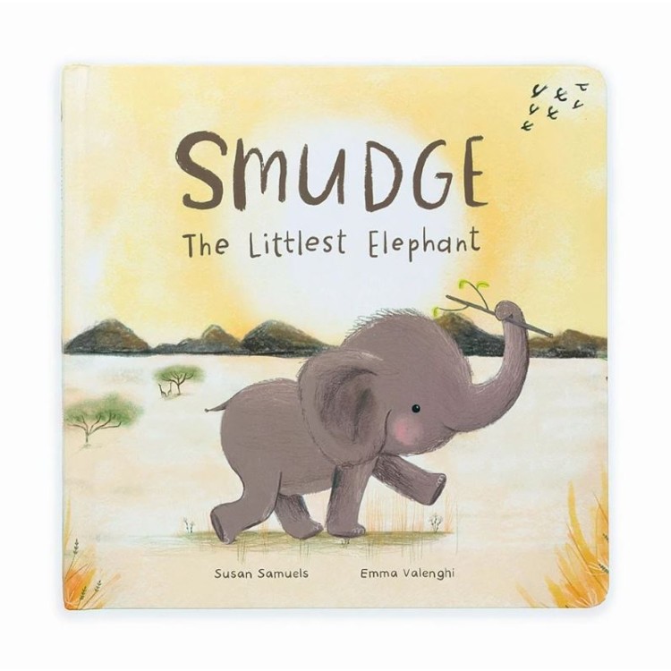 Jellycat Smudge The Littlest Elephant Book BK4SMG
