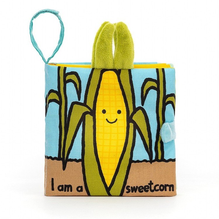 Jellycat Sweetcorn Soft Book BK4S