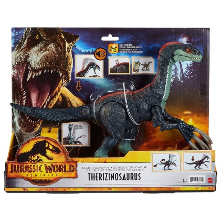 Mattel Jurassic World Dominion Sound Slashin Therizinosaurus Mattel GWD65