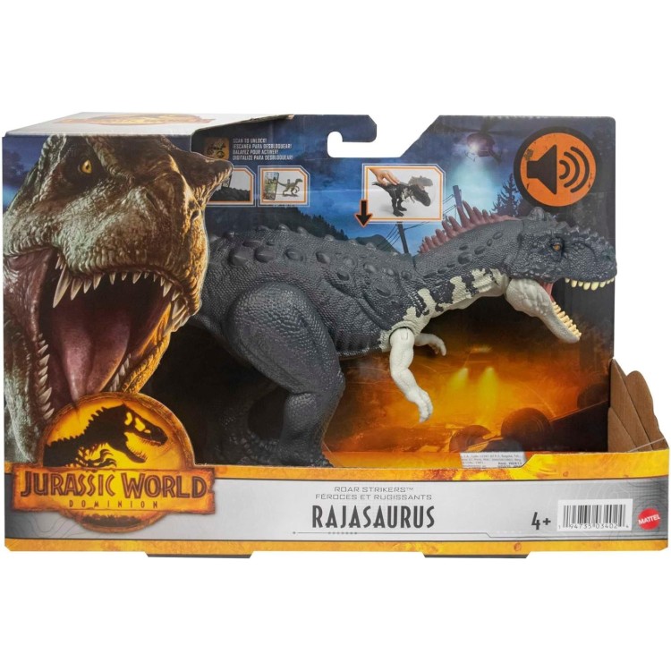Jurassic World Dominion Roar Strikers Rajasurus HDX45