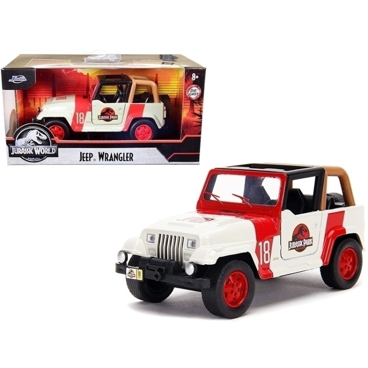 Simba Jurassic World Jeep Wrangler Diecast Car