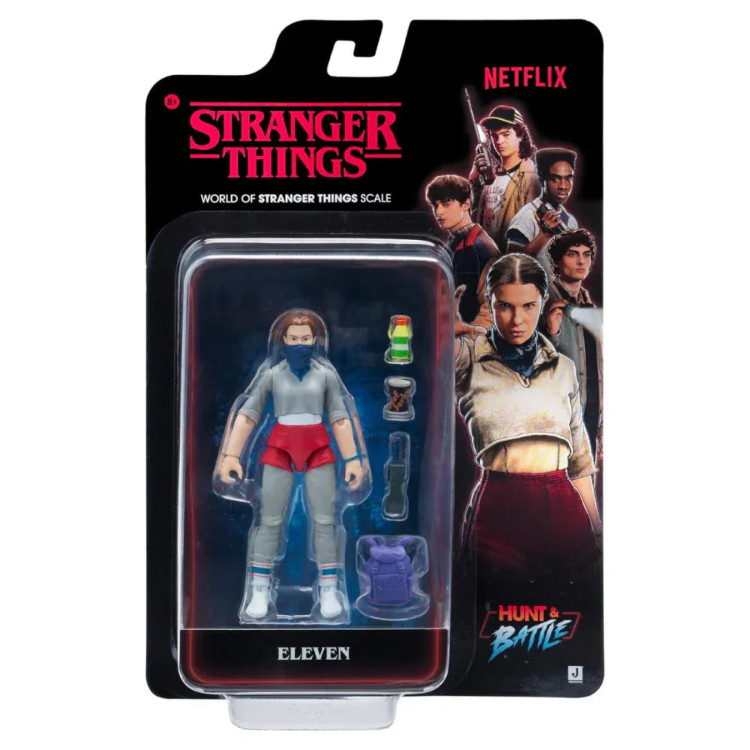 JZW Stranger Things Action Figure 2 Pack - Hopper & Eleven