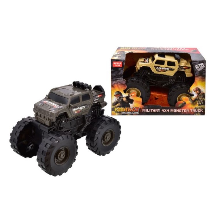 Kandy Toys Combat Mission 1:18 Military 4X4 Monster Truck TY7908