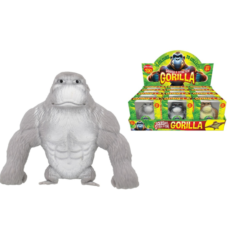 KTL Squish & Stretch Gorilla TY1221 (One Supplied)