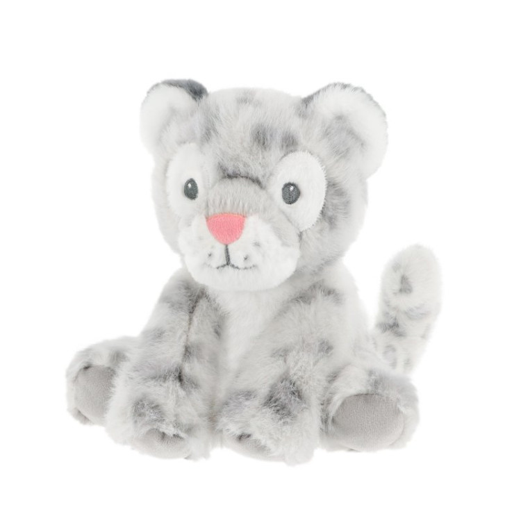Keel Toys Keeleco 14cm Baby Snow Leopard Plush SE4928