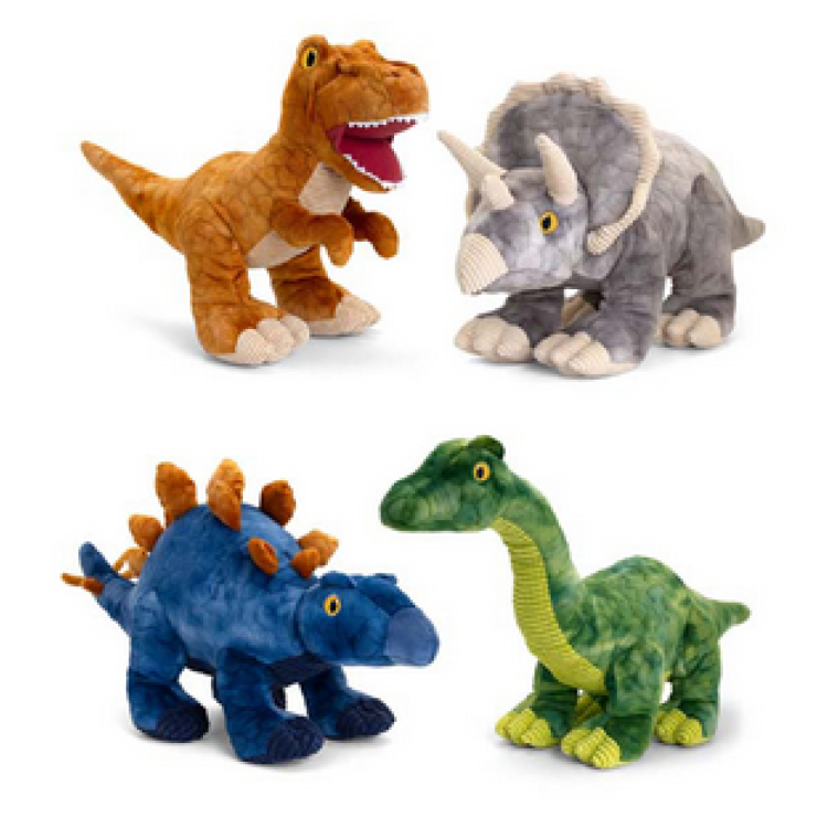 Keel Toys Keeleco Dinosaur Plush Assortment SE2279
