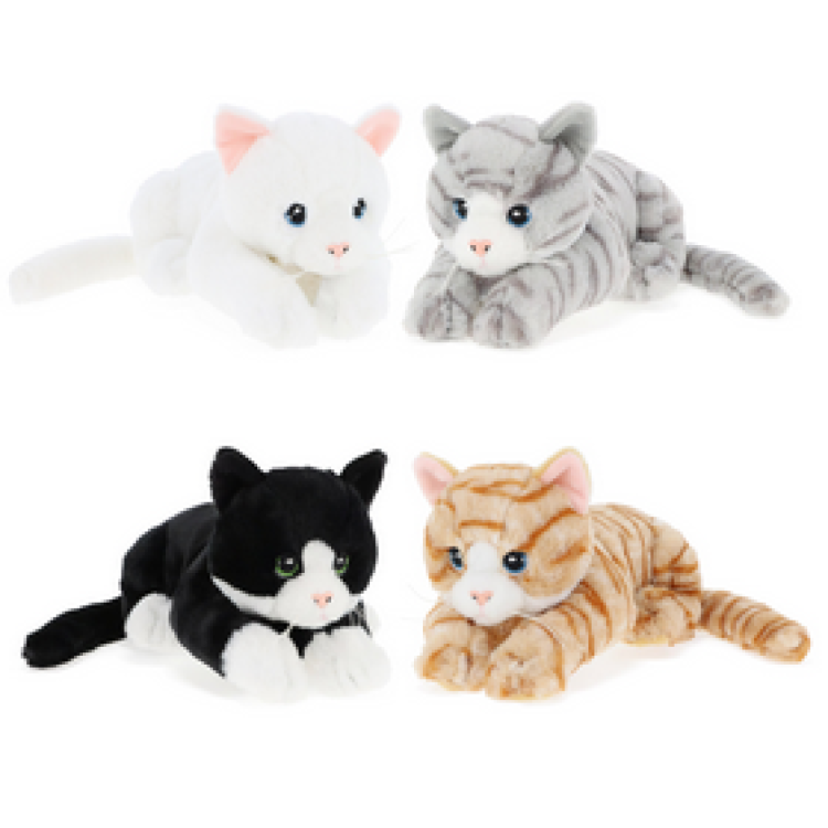 Keel Toys Keeleco Kitten Plush Assortment SE2280