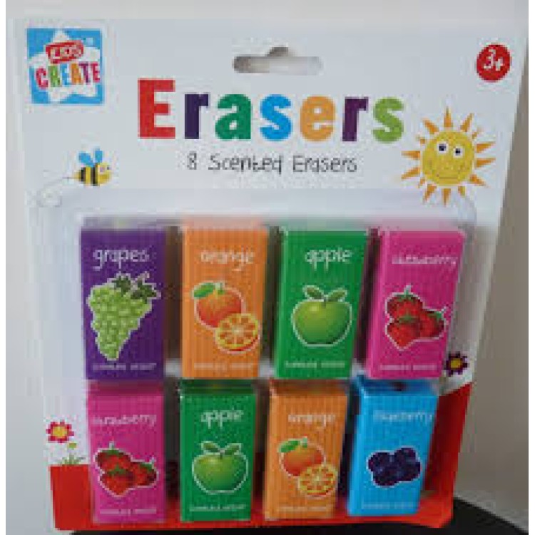 Kids Create 8 Scented Erasers