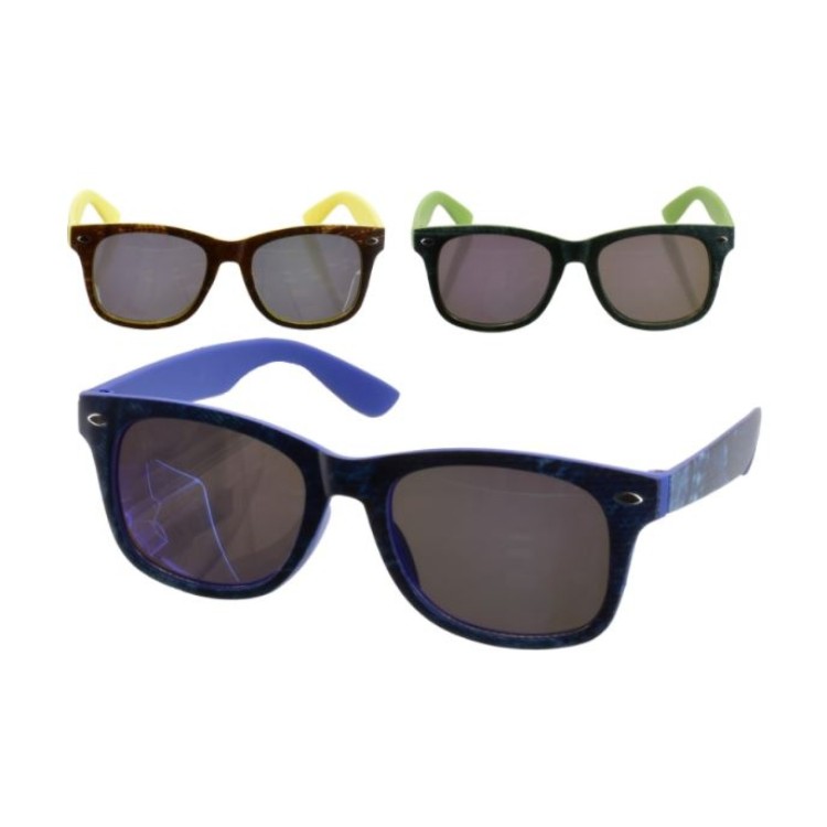 Kids Plastic Colour Print Frame Sunglasses UV400 Protection TY7427 