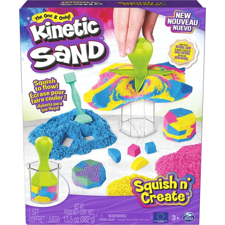 SPM Kinetic Sand Squish N' Create