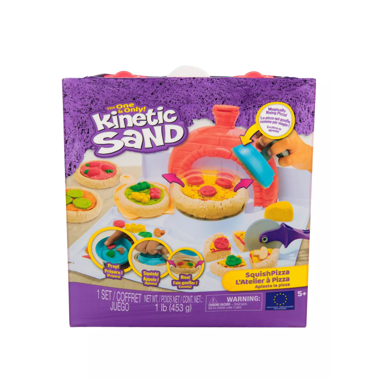 SPM 6072551 Kinetic Sand Squishy Pizza 