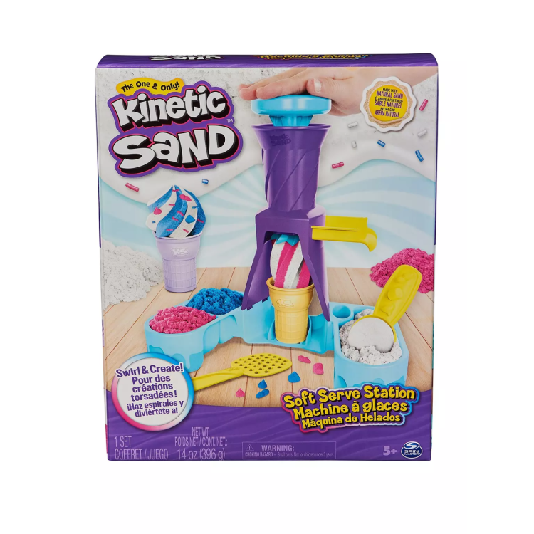 SPM Kinetic Sand Swirl & Create Soft Serve Station
