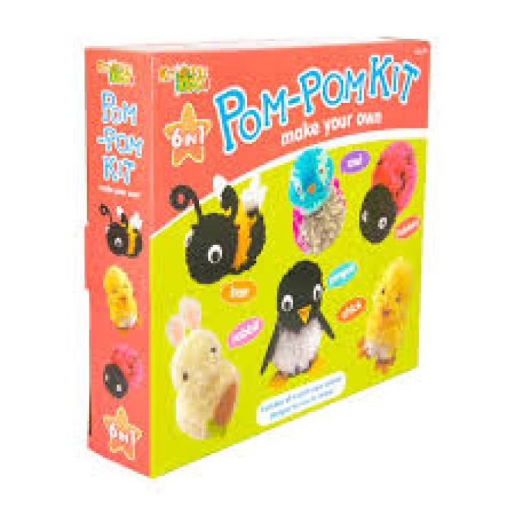 KTL Kreative Kids Pom Pom Kit Animal Assortment TY9754