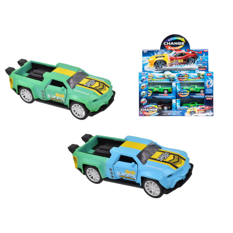 KTL Colour Change Racers Die Cast Car Asst TY2821