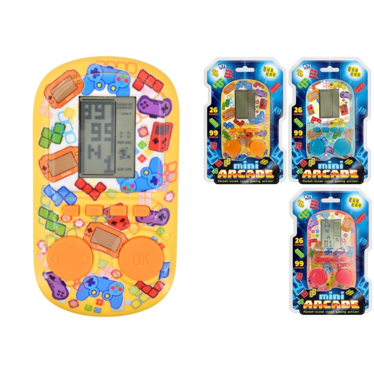KTL Mini Arcade Pocket-Sized Retro Gaming Action TY3466