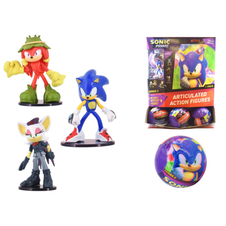 KTL Sonic Prime Articulated Action Figures TY8635